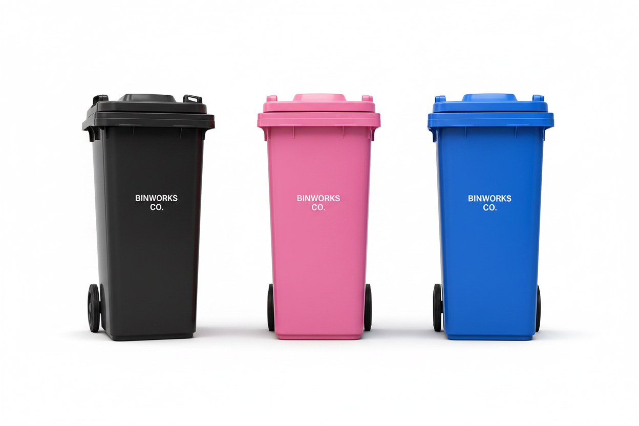 BinWorks Co. 120L Colour Pop Trio – Save $30 (Bundle Includes a Preorder Item)