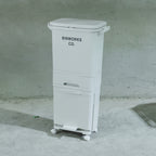 BinWorksHome 50L Wheeled Kitchen Waste Organizer