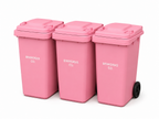 BinWorks Co. Three Pink 140L Bin Bundle – Save $50
