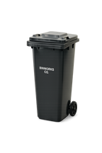 BinWorks Co. 120 Litre Black Bin - Recycling