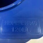 BinWorks Co. 120 Litre Blue Bin