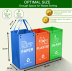 BinWorksHome Foldable Multi-Use Plastic Storage & Waste Bin (Indoor/Outdoor)