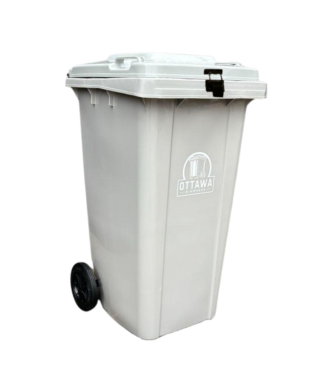 BinWorks Co. 140 Litre Dove Grey Bin