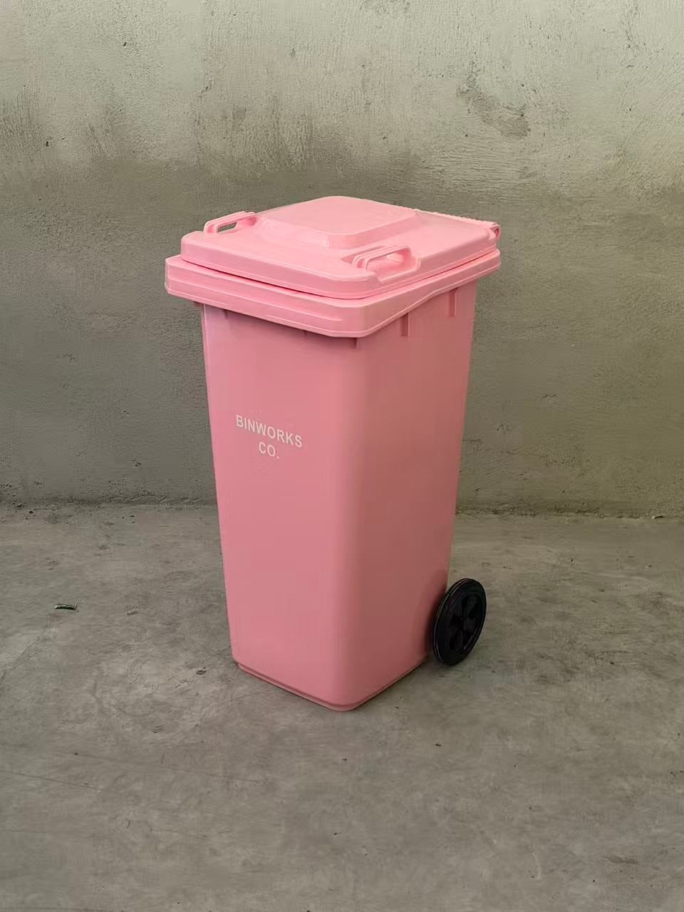 BinWorks Co. 120 Litre Pink Bin