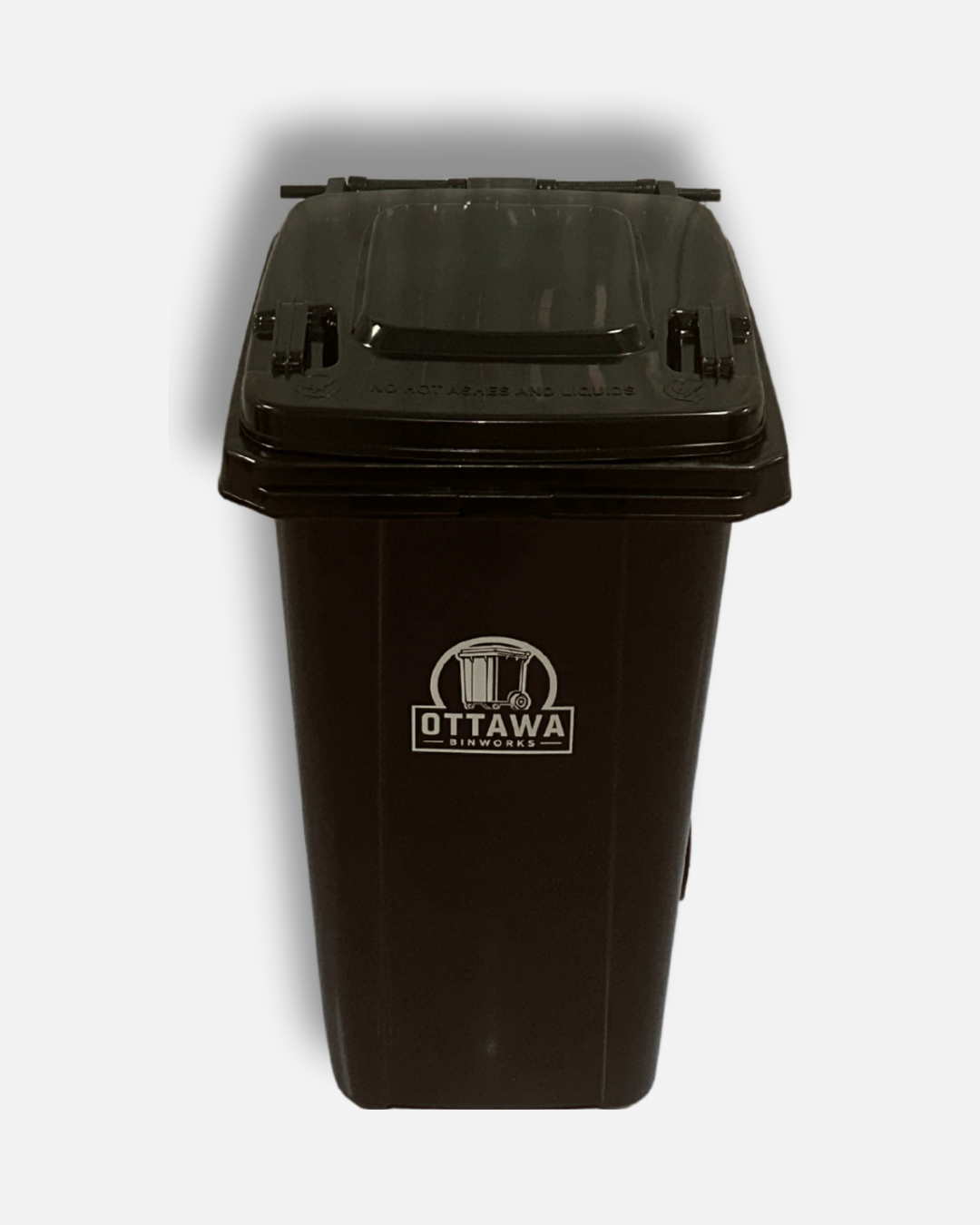 BinWorks Co. 120 Litre Black Bin - Waste