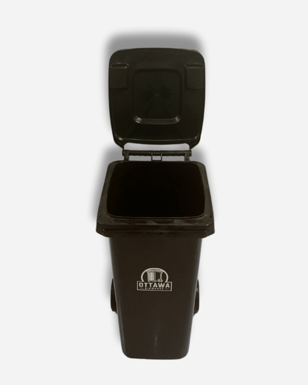 BinWorks Co. 120 Litre Black Bin - Recycling